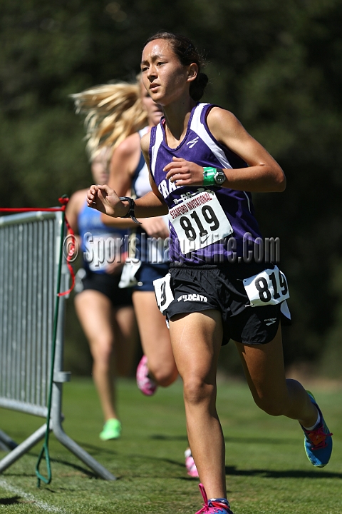 2013SIXCHS-153.JPG - 2013 Stanford Cross Country Invitational, September 28, Stanford Golf Course, Stanford, California.